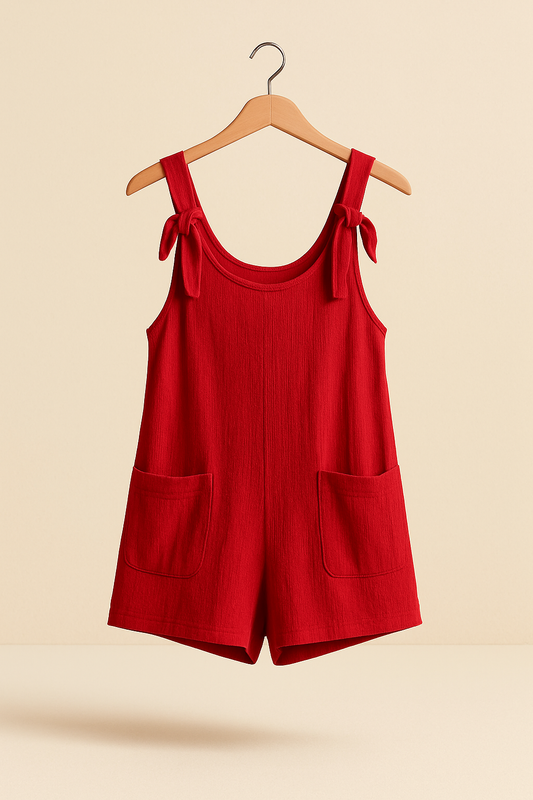 Mono Veraniego Casual con Bolsillos para Mujer