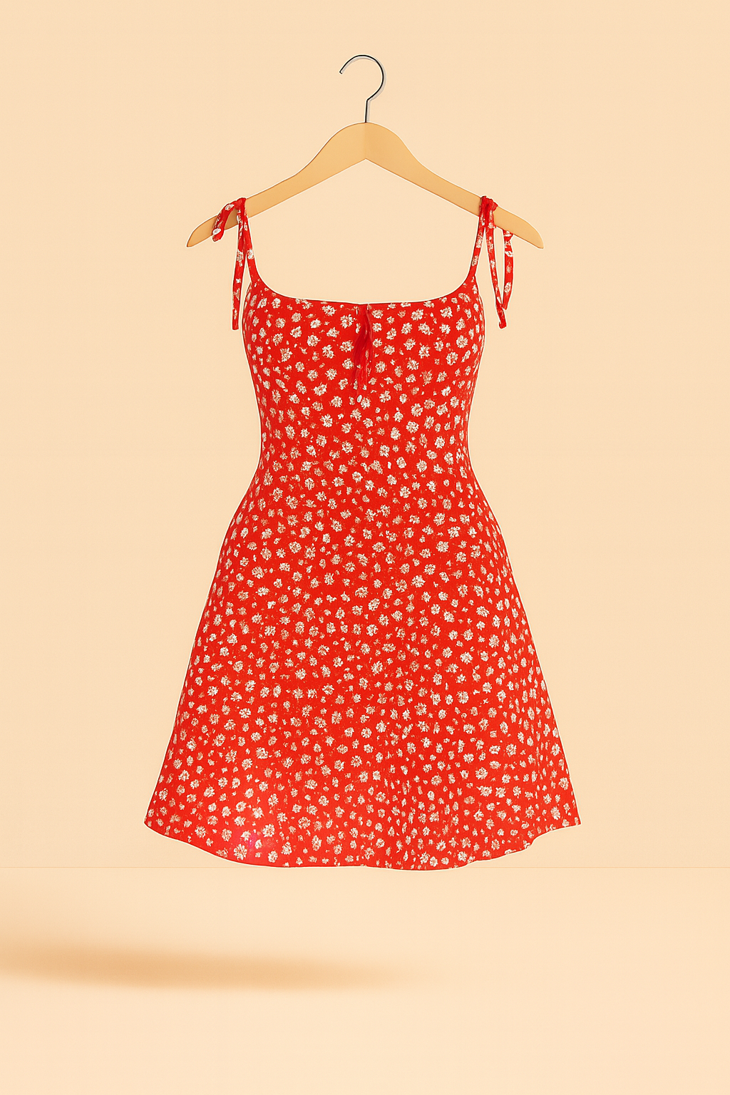 Vestido Floral Elegante de Tirantes para Mujer