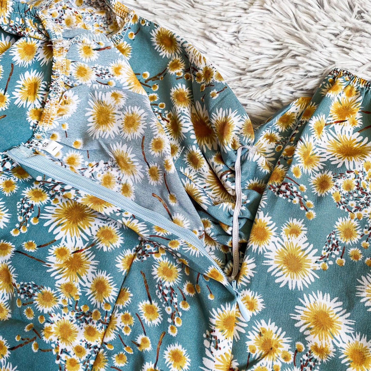 Minivestidos de mujer, moda de verano, Vestidos femeninos con estampado Floral, Vestidos de gasa fruncidos, plisado, manga corta acampanada, vestido informal