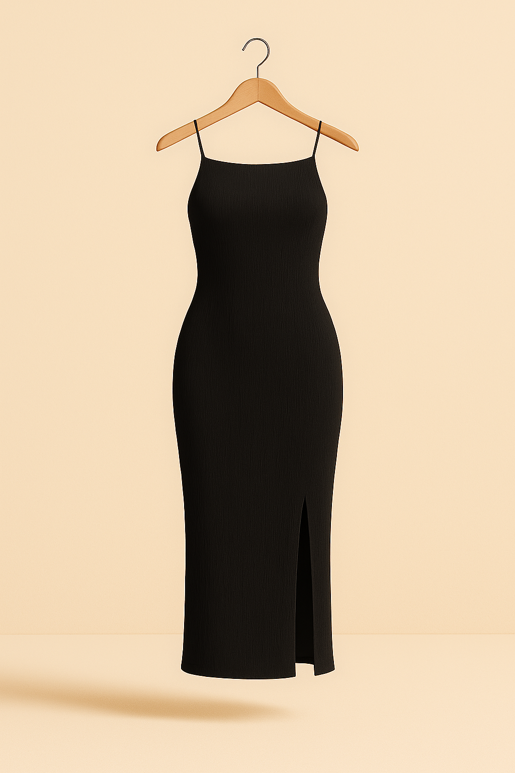 Vestido Largo Elegante con Abertura Espalda