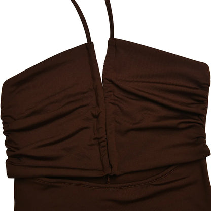 Vestidos sexis sin mangas por debajo de la rodilla con espalda descubierta Para Mujer, vestido ajustado Para fiesta y Club nocturno, Vestidos ceñidos Para Mujer